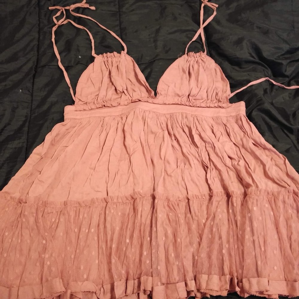 Burgundy/Pink sundress